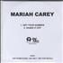 Mariah Carey Get Your Number - 2-track CD-R acetate UK CRYCRGE344757