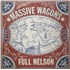 Massive Wagons Full Nelson - Clear W/ Red, White and Blue Splatter Vinyl + Shrink - Autographed vinyl LP UK 3C9LPFU827849