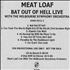 Meat Loaf Bat Out Of Hell - Live CD-R acetate US MEACRBA308394