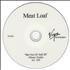 Meat Loaf Bat Out Of Hell III Album Trailer promo DVD-R US MEADRBA383460