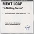 Meat Loaf Is Nothing Sacred CD-R acetate UK MEACRIS132596