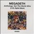 Megadeth Anthology: Set The World Afire CD-R acetate US MEGCRAN453924