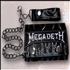 Megadeth Blue Flames Leather Wallet memorabilia UK MEGMMBL374733