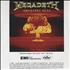 Megadeth Greatest Hits - Back To The Start CD-R acetate US MEGCRGR332562