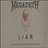 Megadeth Liar cassette single US MEGCSLI311820