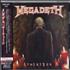 Megadeth TH1RT3EN CD album Japanese MEGCDTH545228