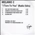 Melanie C I Turn To You CD-R acetate UK M.CCRIT373213