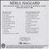 Merle Haggard Complete Set of Capitol Reissues 5-CD set US MBJ5CCO405163