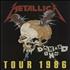 Metallica Damage Inc Tour 1986 - EX+ tour programme UK METTRDA567346