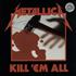 Metallica Kill 'Em All - Autographed vinyl LP UK METLPKI596531