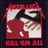 Metallica Kill 'Em All - Barcoded vinyl LP UK METLPKI767285