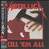 Metallica Kill 'Em All CD album Japanese METCDKI478762