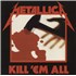 Metallica Kill 'em All vinyl LP US METLPKI876675