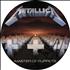 Metallica Master Of Puppets - No Barcode - Autographed picture disc LP UK METPDMA765778