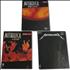 Metallica Set Of Three Music Books book UK METBKSE405185