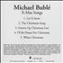 Michael Buble Christmas EP CD-R acetate US M6YCRCH437018