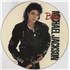 Michael Jackson Bad - Original Issue picture disc LP UK M-JPDBA17694