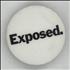 Mike Oldfield Exposed badge UK OLDBGEX666409