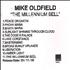 Mike Oldfield The Millennium Bell CD-R acetate UK OLDCRTH148537