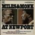 Miles Davis Miles & Monk At Newport vinyl LP UK MDALPMI600461