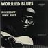Mississippi John Hurt Worried Blues vinyl LP US ME1LPWO632674