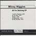 Missy Higgins All For Believing EP CD single US MHZC5AL322128