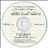 Moby Last Night CD-R acetate Japanese MBYCRLA448791