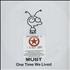 Moby One Time We Lived CD-R acetate UK MBYCRON570873
