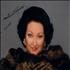Montserrat Caballe Autographed Portrait Photograph photograph UK MA2PHAU265034