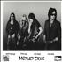 Motley Crue New Tattoo press pack US CRUPPNE165374