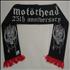 Motorhead 25th Anniversary Scarf clothing UK MOTMCTH360554