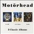 Motorhead 3 Classic Albums 3-CD set UK MOT3CCL322020