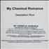 My Chemical Romance Desolation Row CD single UK MAPC5DE566853
