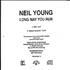 Neil Young Long May You Run CD single US YOUC5LO49175