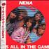 Nena It's All In The Game picture disc LP Japanese NNAPDIT168778