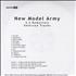 New Model Army 4 x Remasters Selected Tracks CD-R acetate UK NMACRXR326793