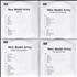 New Model Army Set Of Four Remastered Double Albums CD-R acetate UK NMACRSE326684