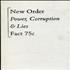 New Order Power Corruption & Lies cassette album UK NEWCLPO90803