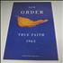 New Order True Faith poster UK NEWPOTR142149
