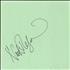 Nick Mason Page From An Autograph Book memorabilia UK NKMMMPA603191