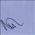 Nick Mason Page From An Autograph Book memorabilia UK NKMMMPA606849