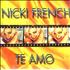 Nicki French Te Amo CD single Canadian NKFC5TE123341