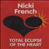 Nicki French Total Eclipse Of The Heart CD single US NKFC5TO355975