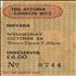 Nirvana (US) In Bloom 1990 Tour concert ticket UK NIRTIIN435168