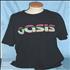 Oasis Multi-Coloured Logo - Size Large t-shirt UK OASTSMU288802