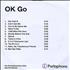 OK Go OK Go CD-R acetate UK OKGCROK243093