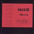 Orchid Chaos Is Me - Tour Cover vinyl LP US OVDLPCH787750