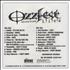 Ozzy Osbourne Ozzfest Live CD-R acetate US OZZCROZ181267