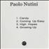 Paolo Nutini Sunny Side Up Sampler CD-R acetate US PNICRSU474434