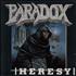 Paradox (Rock) Heresy vinyl LP Dutch P4XLPHE581850